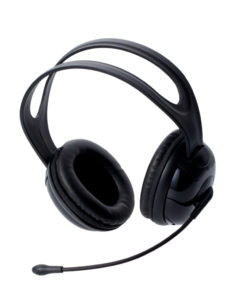 Anitech หูฟังแบบเฮดเซ็ต พร้อมไมโครโฟน AK39