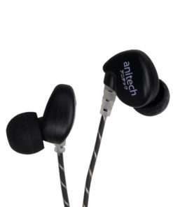 Anitech EarPhone with Microphone EP25-BK