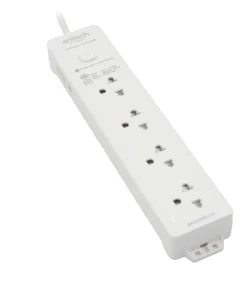 Alternative view of Anitech ปลั๊กไฟ 4 ช่อง 1 สวิตช์ รุ่น H343-WH