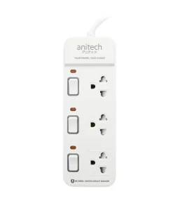 Anitech แอนิเทค ปลั๊กไฟ รุ่น H2133-WH [สินค้ารับประกัน 2 ปี]