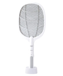 Anitech ไม้ตียุง 2in1 รุ่น MQ-01 ใช้งานได้ 2 แบบ โหมดไม้ตียุง และโหมดตั้งช็อตยุง พร้อมหลอดไฟ UV รับประกัน 1 ปี