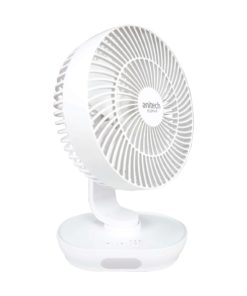 Alternative view of Anitech พัดลมชาร์จไฟ รุ่น SMF-09 ปรับระดับแรงลมได้ 3 ปรับส่าย ซ้าย-ขวาได้สูงสุด 150 องศา