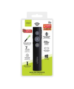 Anitech เลเซอร์พ้อยเตอร์ ไวเลส แสงสีเขียว รุ่น A92 ใช้ได้กับสมาร์ททีวี/จอดิจิตอลต่างๆ ระยะการแสงไกล 100-200 เมตร