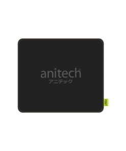 Anitech แผ่นรองเมาส์สีดำ รุ่น MP010-BK วัสดุ: ผ้า + ฐานยาง