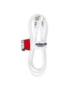 AnitechXSnoopy3 สายชาร์จโทรศัพท์ Type-C to Type-C รุ่น SNP-C001-WH กำลังไฟ 60w ความยาวสาย : 1 เมตร