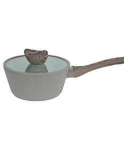 Anitech หม้อด้ามจับยาว รุ่น CW-SP181 เคลือบลายหินอ่อนกันติด 2 ชั้น เก็บความร้อนดี และช่วยให้ความร้อนกระจายตัวสม่ำเสมอ