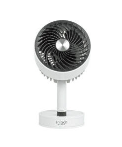 Alternative view of Anitech พัดลมพกพา SMF04-WH ปรับหงายขึ้นได้ 90 องศา ใช้งานประมาณ 3 - 5 ชั่วโมง