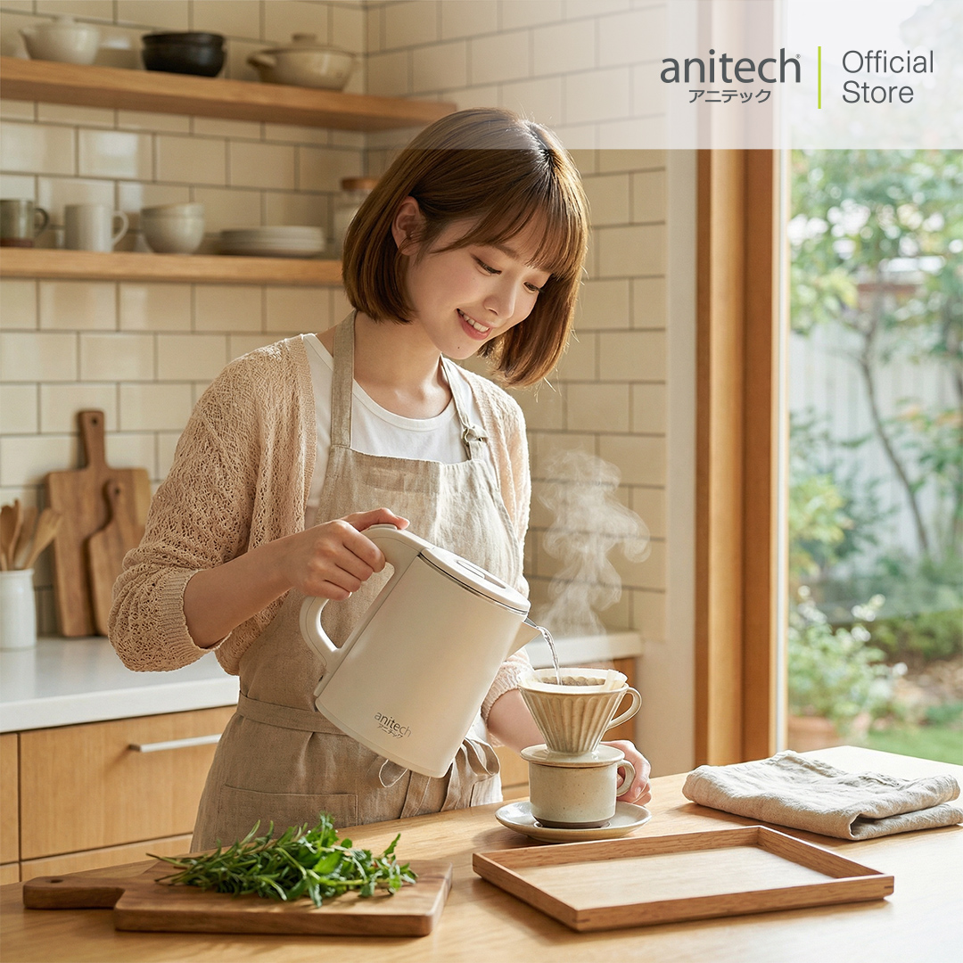 Anitech กาต้มน้ำไฟฟ้า รุ่น SK008 ความจุ 0.8 ลิตร กำลังไฟ 1000W - Image 3
