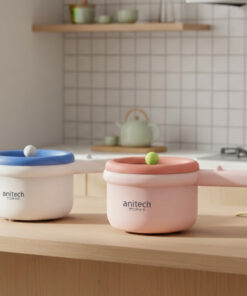 Alternative view of Anitech หม้อต้มไฟฟ้าอเนกประสงค์ รุ่น SMC600-WH กำลังไฟฟ้า 600W ความจุ 1.5 ลิตร