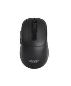 Anitech เมาส์ไร้สาย รุ่น W242-BK เชื่อมต่อด้วย USB 2.4G และ บูลธูท ปุ่มกด 6 ปุ่ม และคลิกเงียบ