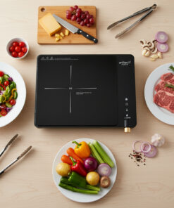 Alternative view of Anitech เตาแม่เหล็กไฟฟ้า รุ่น SID1800 สีดำ ระบบสัมผัส Touch Screen