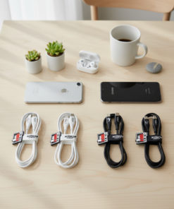 Alternative view of AnitechXSnoopy3 สายชาร์จโทรศัพท์ Type-C to Type-C รุ่น SNP-C001-WH กำลังไฟ 60w  ความยาวสาย : 1 เมตร