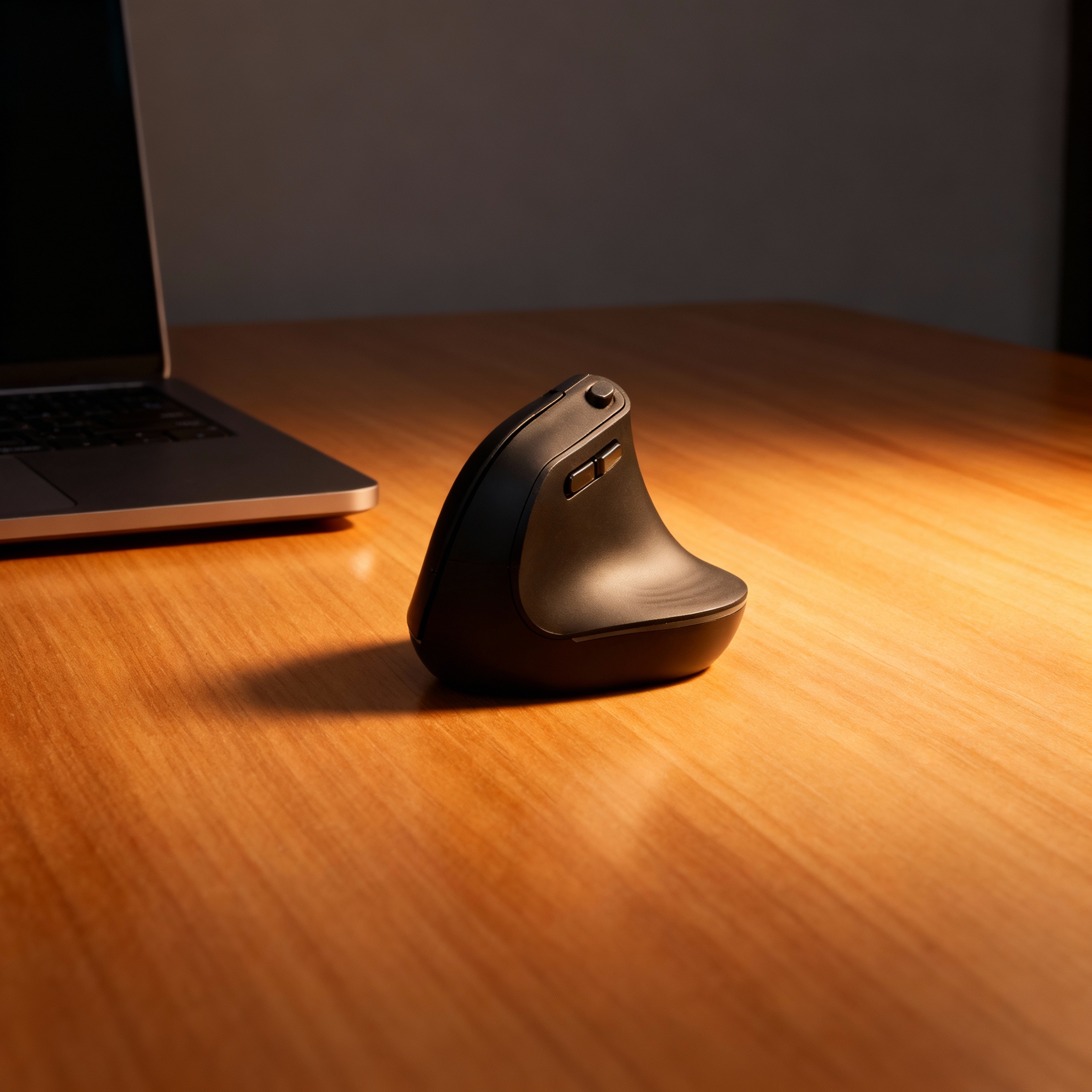 Anitech Dual Function Mouse W230-BK Ergonomic design - Image 4