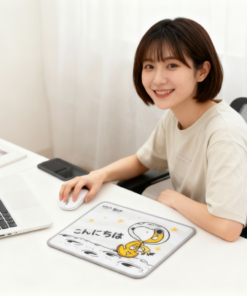 Alternative view of Anitech X Snoopy3 แผ่นรองเมาส์ รุ่น SNP-MP008-GY ความหนา:2 มม.