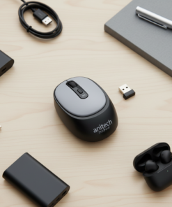 Alternative view of ANITECH Wireless Mouse (Black) รุ่น W236-BK