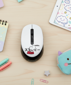 Alternative view of Anitech X Snoopy 3 เม้าส์ไร้สาย รุ่น SNP-W240-BK คลิกเงียบ เชื่อมต่อแบบ USB ปรับ DPI 3 ระดับ