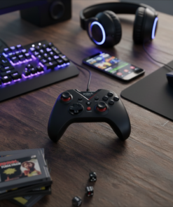 Alternative view of จอยเกมส์ Anitech รุ่น J237-BK