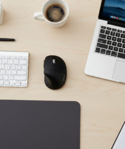 Alternative view of Anitech Dual Function Mouse W230-BK Ergonomic design