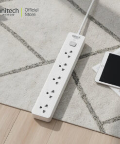 Alternative view of Anitech ปลั๊กไฟ รุ่น H1335-WH 3 ช่อง 1 สวิตซ์  กำลังไฟ 2200W