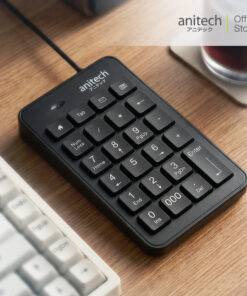 Alternative view of Anitech คีย์บอร์ดตัวเลข รุ่น N188 สายยาว 1.5 เมตร ปุ่มลัด 4 ปุ่ม