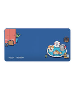 Anitech แผ่นรองเมาส์  CAT-MP013-BL ขนาด : 800x400 มม.หนา : 3 มม.วัสดุ : แผ่นยาง + ผ้า