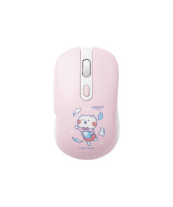 Anitech เม้าส์ไร้สาย CAT-W244-PI คลิกเงียบ เชื่อมต่อ Wireless 2.4G DPI: 3 ระดับ