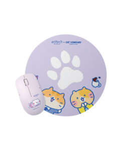 Alternative view of Anitech ชุดคอมโบเซ็ตเม้าส์ไร้สาย+แผ่นรองเม้าส์เม้าส์ไร้สาย รุ่น CAT-WMP01-PU DPI: 1200 เชื่อมแบบ USB