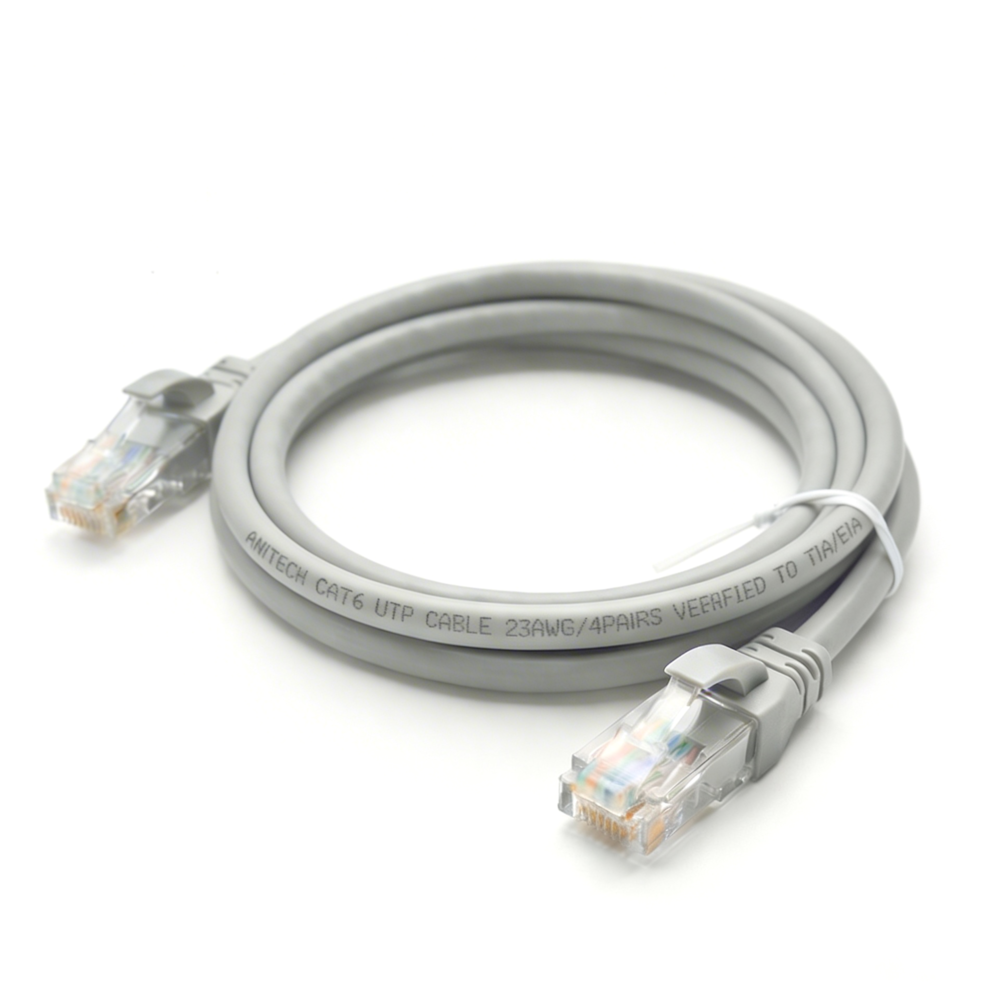 Anitech สาย LAN Ethernet Cat 6 UTP รุ่น EL06-2M สายทองแดงแท้ รองรับ Gigabit 1000Mbps - Image 6