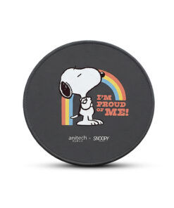 Anitech X Snoopy4 Mouse Pad  รุ่น SNP-MP011-BK แผ่นรองเมาส์ผิวเรียบ ฐานยางกันลื่น