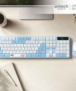 Alternative view of Anitech X Snoopy4 เมาส์และคีย์บอร์ด รุ่น SNP-PA817-BL โหมดใช้งาน : Bluetooth / 2.4G