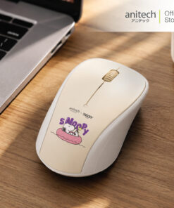 Alternative view of Anitech X Snoopy4 เม้าส์ไร้สาย SNP-W245-IV DPI: 1000 เชื่อมต่อ USB