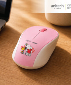 Alternative view of Anitech X Snoopy4 เม้าส์ไร้สาย SNP-W245-PI DPI: 1000 เชื่อมต่อ USB