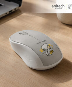 Alternative view of Anitech X Snoopy4 เม้าส์ไร้สาย SNP-W245-GY DPI: 1000 เชื่อมต่อ USB