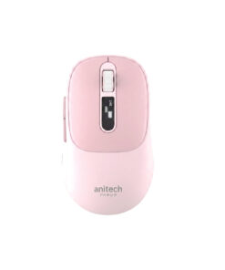 Anitech เมาส์ไร้สาย รุ่น W242-PI เชื่อมต่อด้วย USB 2.4G และ บูลธูท ปุ่มกด 6 ปุ่ม และคลิกเงียบ
