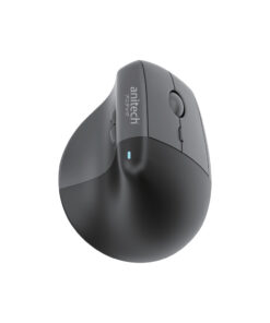 Anitech เมาส์เพื่อสุขภาพไร้สาย รุ่น W241-BK เชื่อมต่อด้วย USB-A, 2.4G และ บูลธูท