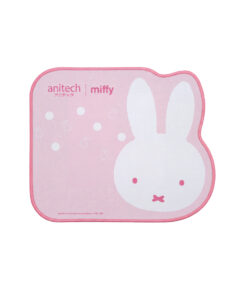anitech | miffy แผ่นรองเมาส์ MF-MP014-PI ความหนา : 2 มม. ขนาด : 27x22 มม. วัสดุ : แผ่นยาง + ผ้า ฐานเป็นยางกันลื่น