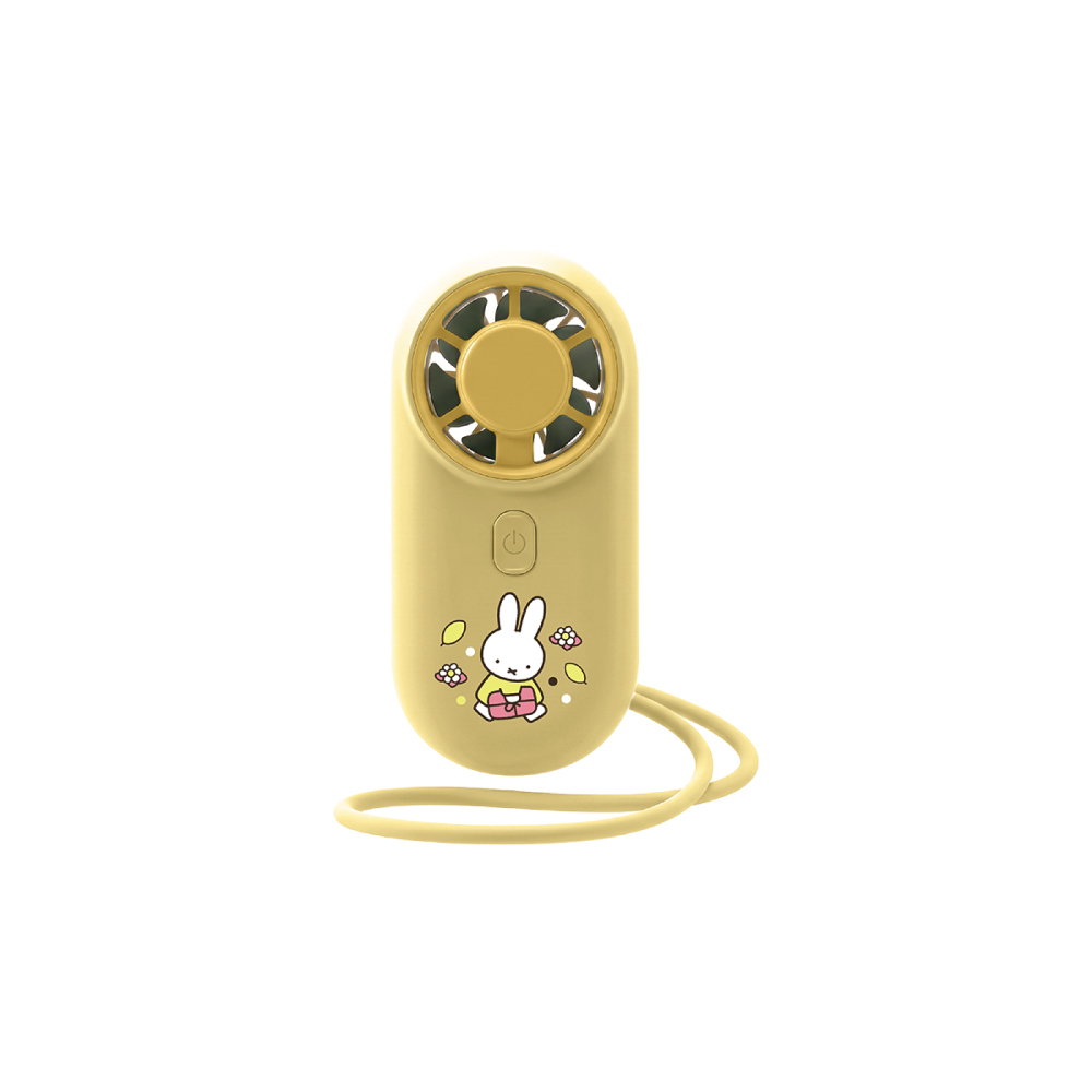 anitech | miffy พัดลมพกพา MF-SPF2002-YE ปรับแรงลมได้ 5 ระดับ หน้าจอ LED แสดงระดับลมและแบตเตอรี่ ใช้งานต่อเนื่อง 2–8 ชม - Image 5