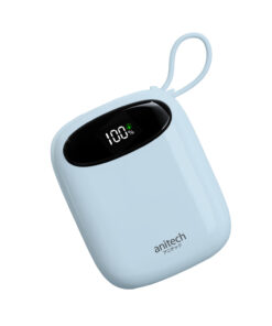 Anitech แบตสำรอง รุ่น PB10-A-BL ความจุ 10000mAh หน้าจอดิจิทัลแสดงระดับแบตเตอรี่