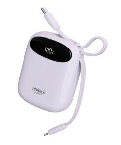 Alternative view of Anitech แบตสำรอง รุ่น PB10-A-PU ความจุ 10000mAh หน้าจอดิจิทัลแสดงระดับแบตเตอรี่