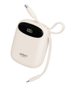 Alternative view of Anitech แบตสำรอง รุ่น PB10-A-IV ความจุ 10000mAh หน้าจอดิจิทัลแสดงระดับแบตเตอรี่
