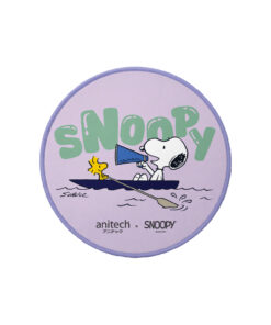 AnitechXSnoopy แผ่นรองเมาส์ SNP-MP016-PU ฐานเป็นยางกันลื่น